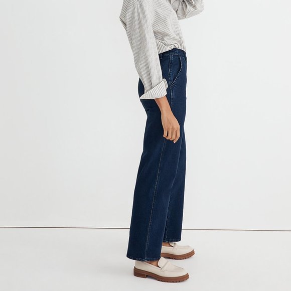 Madewell The Perfect Vintage Wide-Leg Jean in Bradley Wash: Retro Edition - Picture 1 of 6